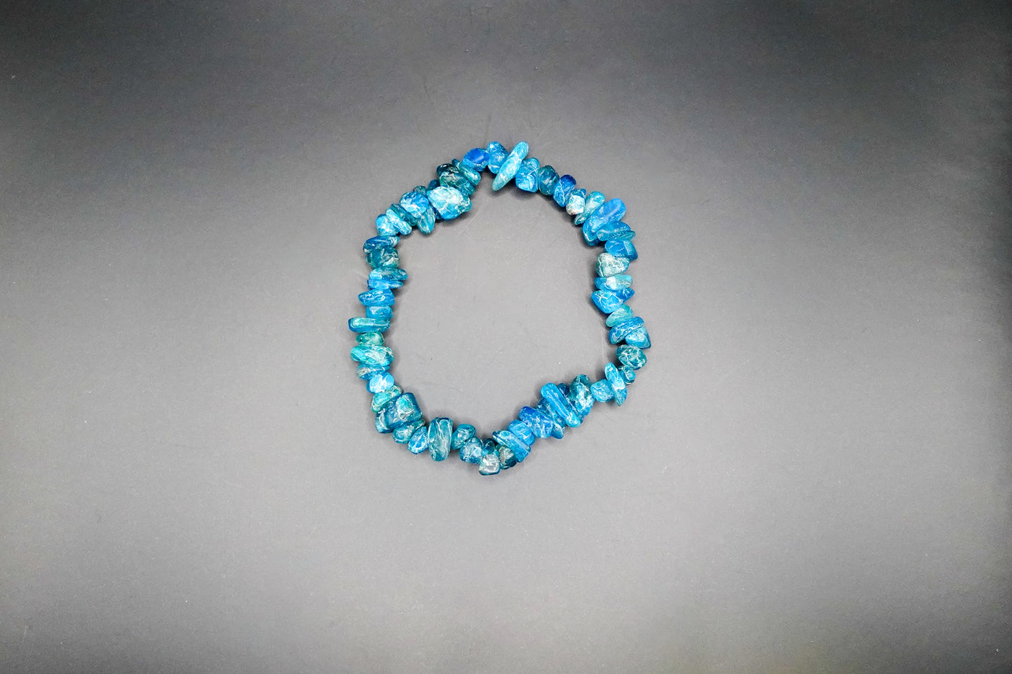 Apatite - Chip Bracelet - Handmade