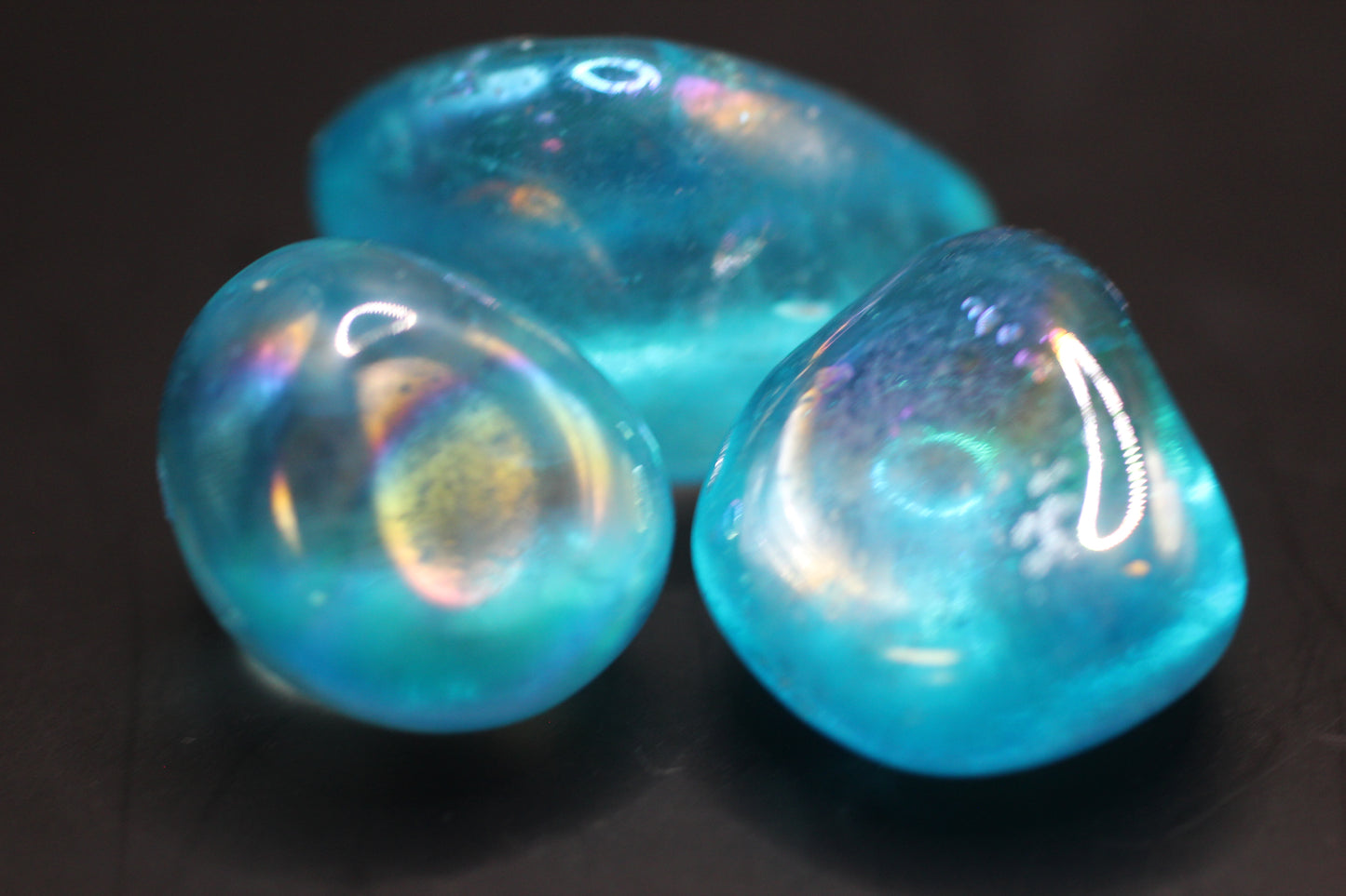 Aqua Aura Quartz - Tumbled