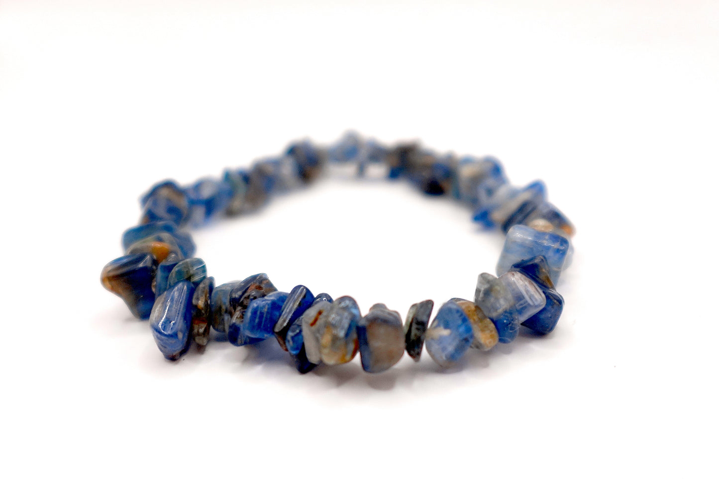 Blue Tiger Eye - Chip Bracelet - Handmade