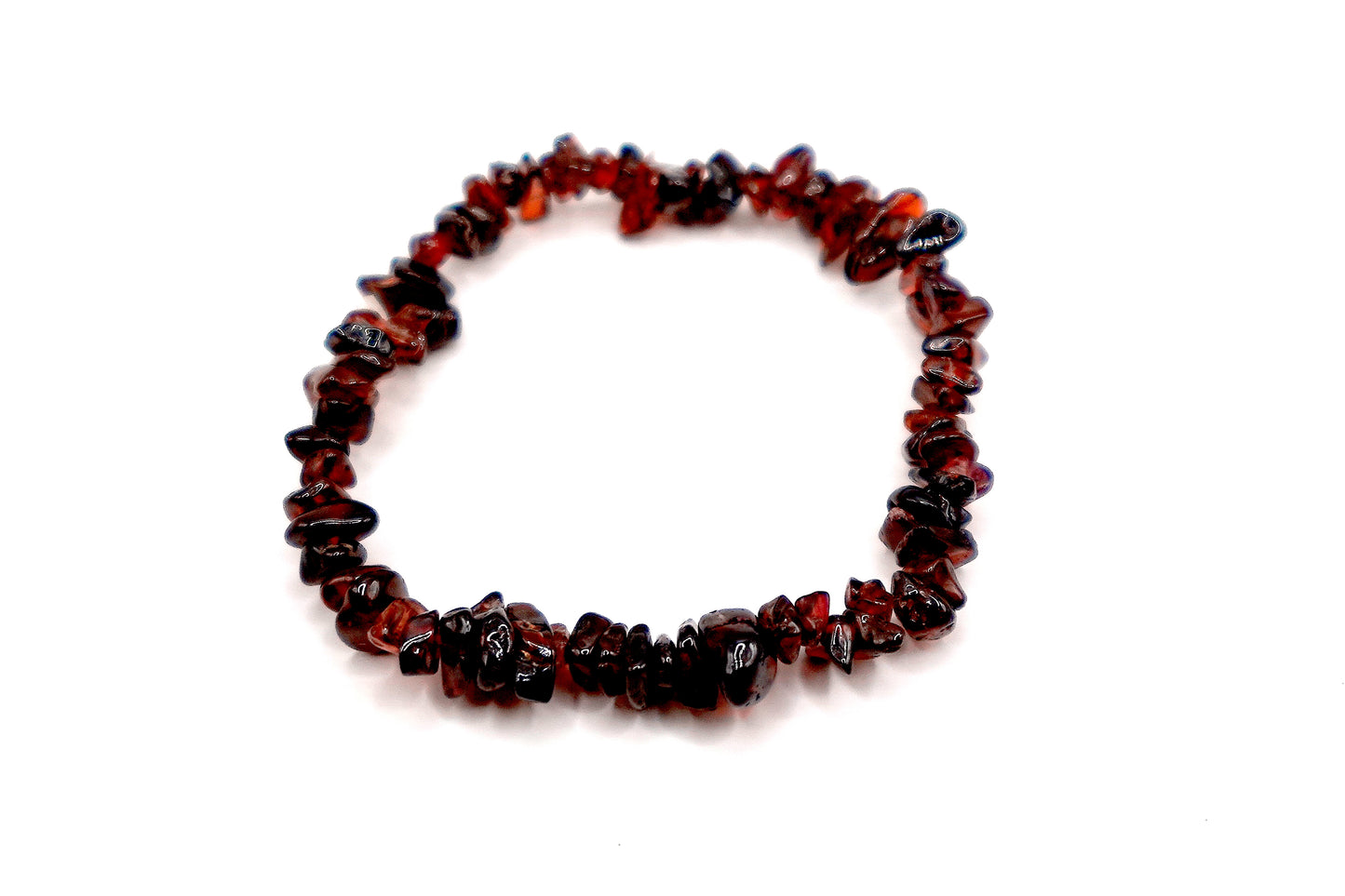 Garnet - Chip Bracelet - Handmade