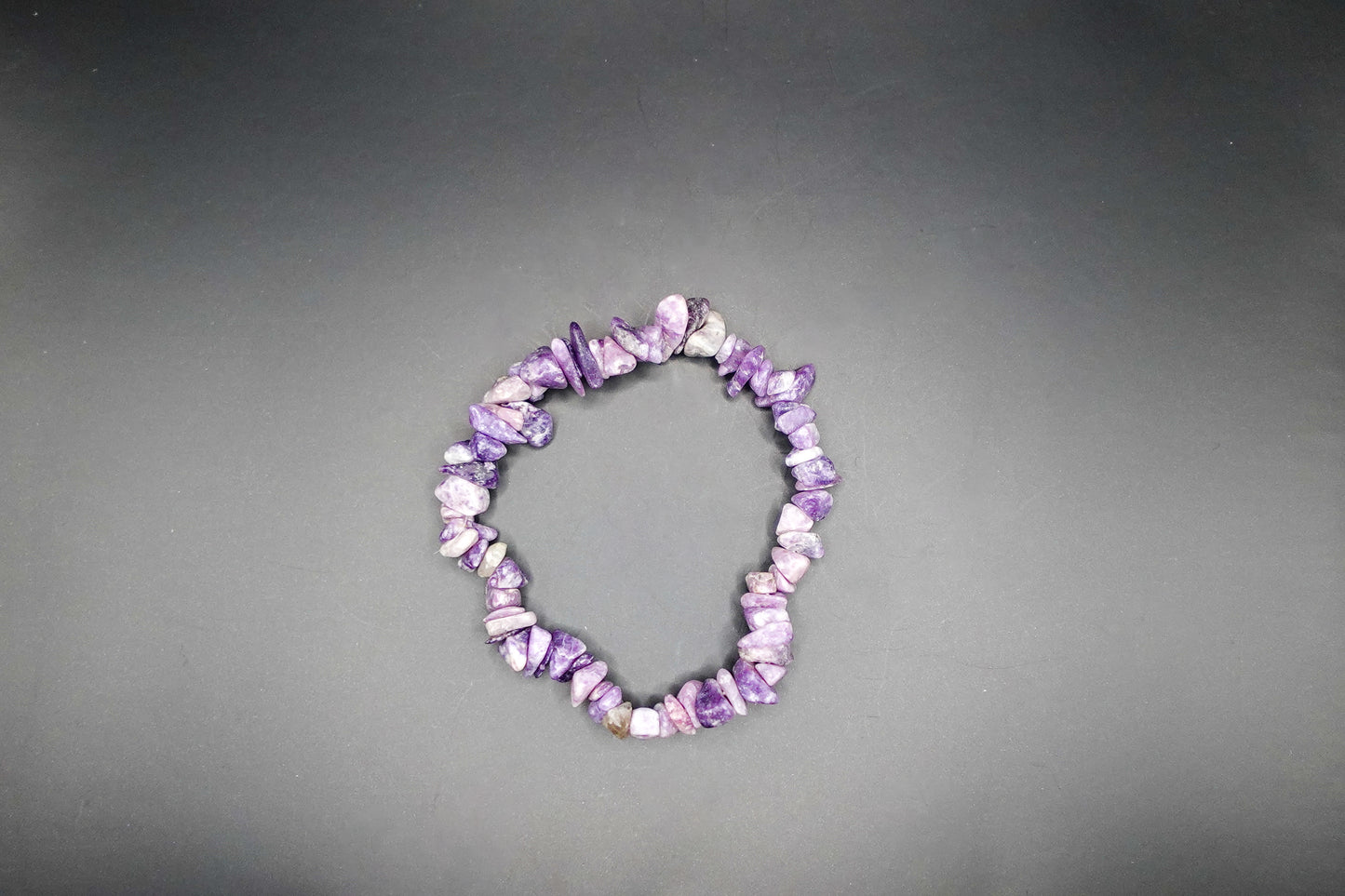 Lepidolite - Chip Bracelet - Handmade