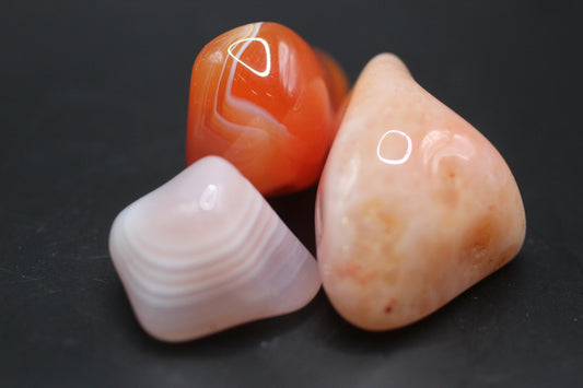 Peach Agate - Tumbled