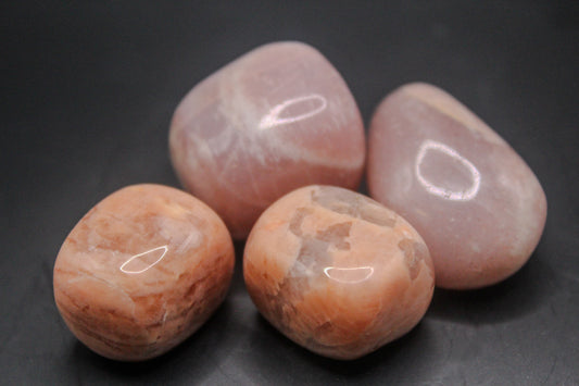 Peach Moonstone - Tumbled Gemstone Crystal