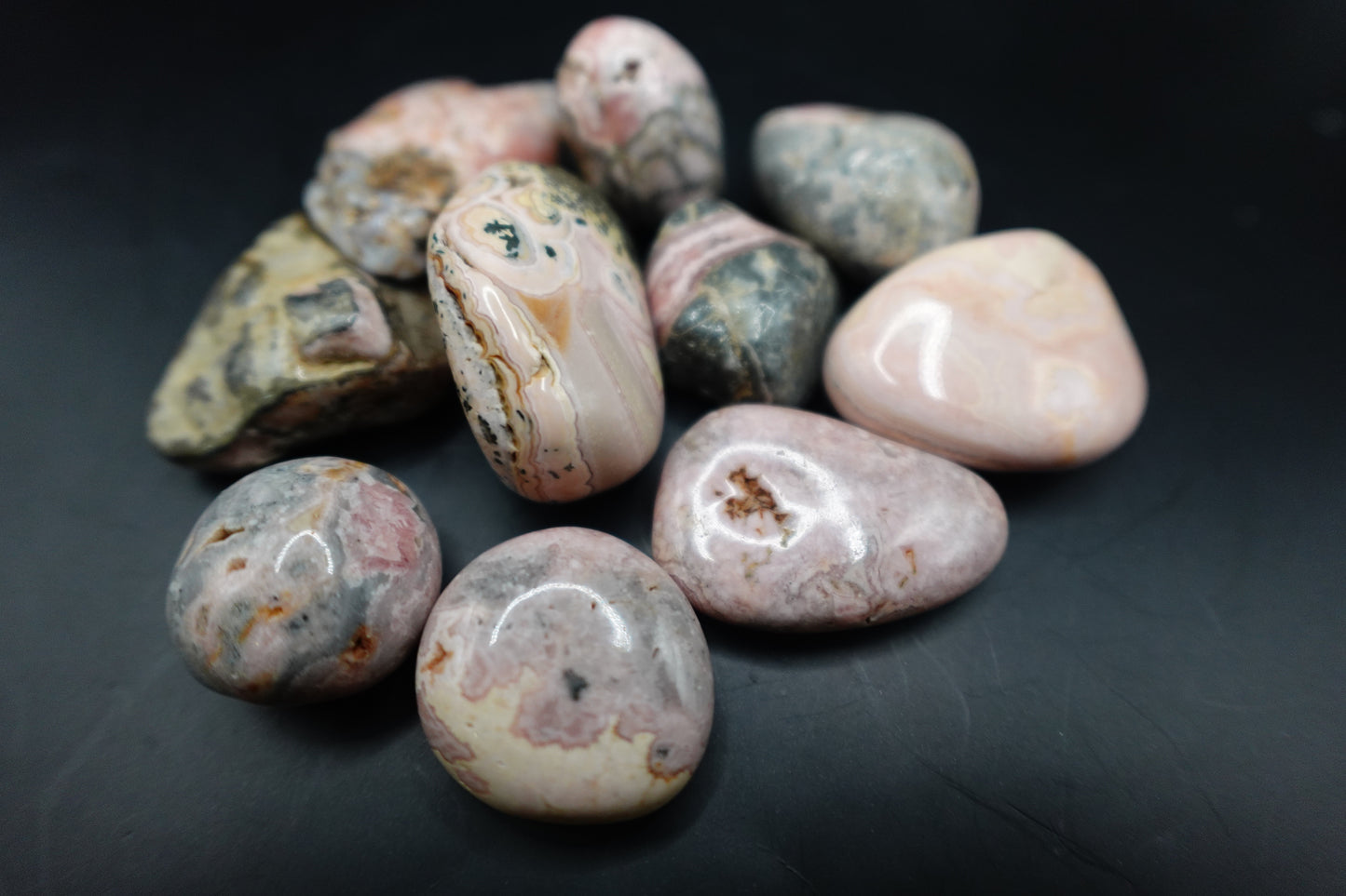 Rhodochrosite - Tumbled