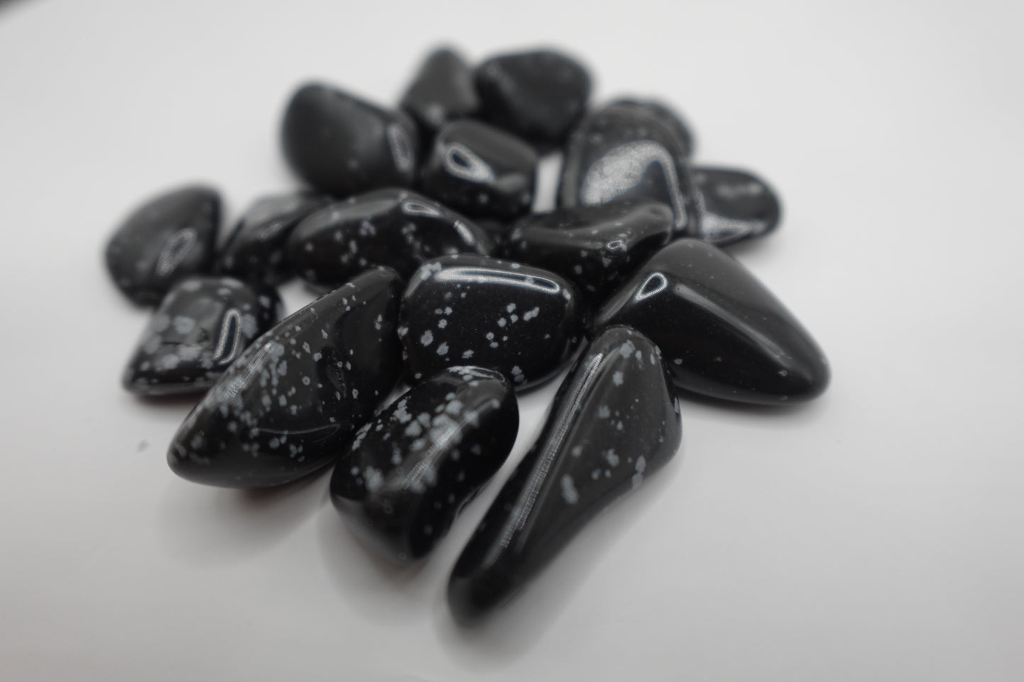 Snowflake Obsidian - Tumbled Gemstone - Crystal - Beautiful