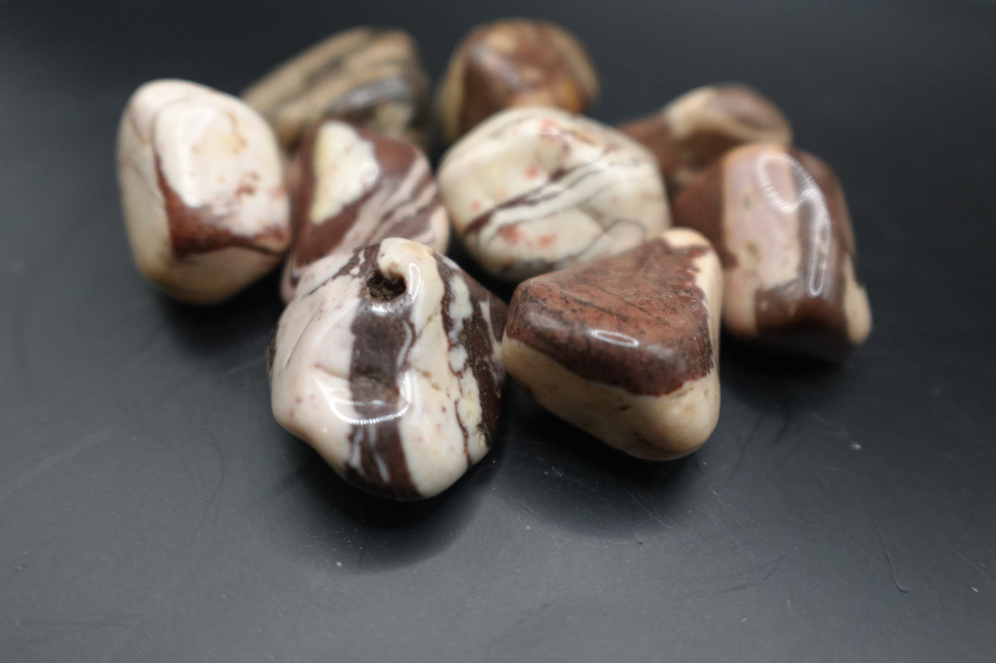 Zebra Jasper - Tumbled