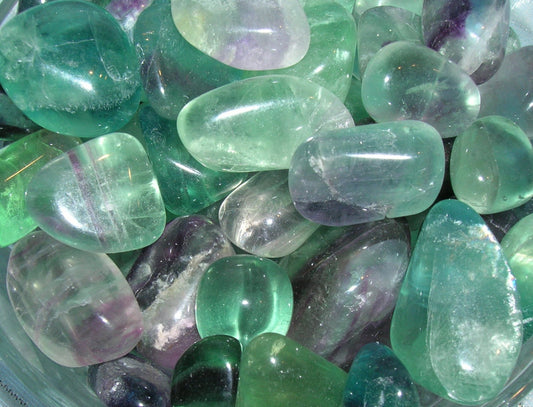 Fluorite - Tumbled or Rough & Octahedron